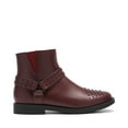 thumbnail image 2 of BURUDANI Kids Girls Fashion Boots Ankle Zipper Little Kid / Big Kid RED WINE Size 3, 2 of 6