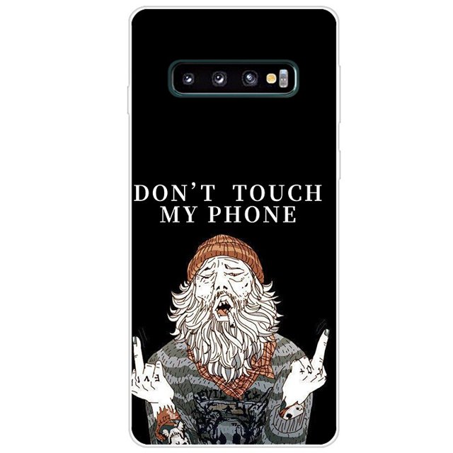 Funda de silicona suave para Samsung Galaxy S10 Plus, carcasa trasera para Samsung S10 S10e S 10 Plus, S10Plus S10 10e QYM unisex