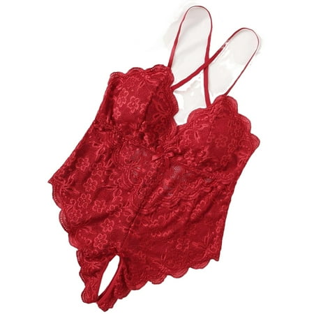

Teddies Burgundy Plus Size Sexy Lingerie (Women s)