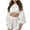 White, variant on cfhntfmh Womens 2 Piece Pajamas Set Long Sleeve Cropped Top Slim Fitted Shorts Pjs Outfits Solid Color Lounge Sets Sleepwear