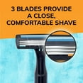 thumbnail image 3 of Bic Comfort 3 Sensitive Disposable Shaver 4 ea (Pack of 3), 3 of 6