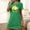 Green, variant on Cxenplz T Shirt Dresses for Women Summer Cute Graphic Print Dresses Casual Short Sleeve Loose Fit Lounge Shirt Dress Nightgowns