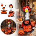 thumbnail image 2 of Halloween Porch Goose Outfit Pumpkin Dress with Witch Hat, Goose for 17 Inch Statue, Outdoor Lawn Decor Yard Garden Display, 2 of 6