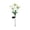 White-1pc#018, variant on 27.55in Solar Honeycomb Bee Garden Stake Lights, 1PC Red Artificial Flower Solar Pathway Lights, Waterproof Outdoor Solar Decorative Lights for Yard Patio Lawn Garden Walkway