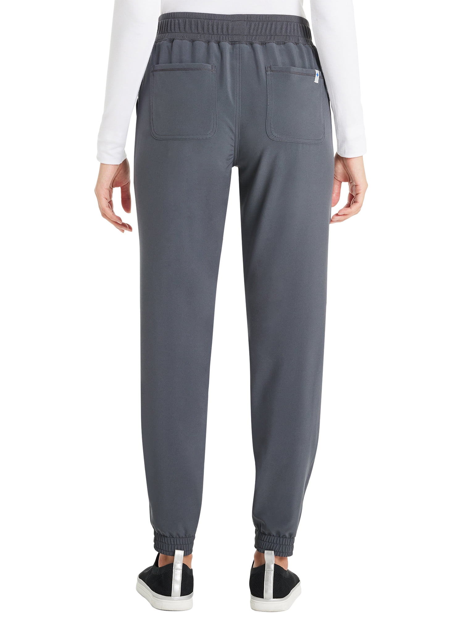 Scrubstar Women's Antimicrobial Premium Performance Petite Yoga Waistband Jogger, Sizes XS-XL