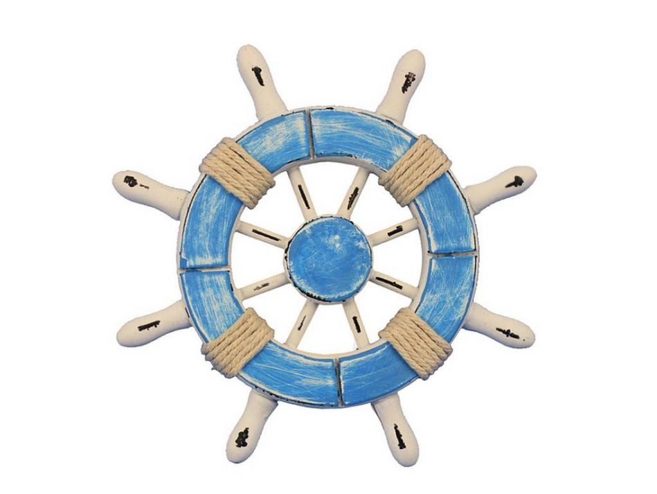 Details about   Nautical Wooden Ship Wheel Classic Design Boat's Wheel 30 Inches 