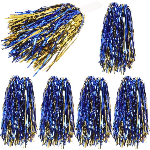 6Pcs Reusable Cheerleading Hand Flower Balls Cheering Squad Cheering Pompoms for Match