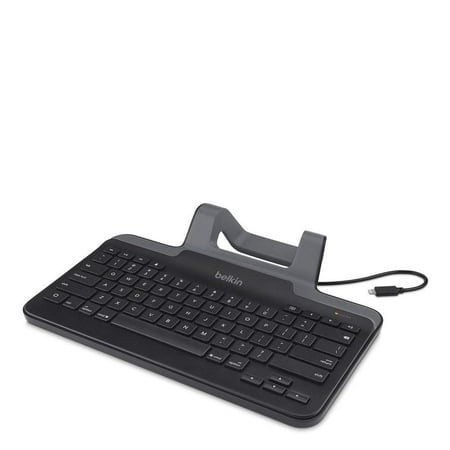 GTIN 745883661565 product image for BELKIN B2B130 Black Lightning Wired Slim Tablet Keyboard | upcitemdb.com