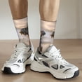 thumbnail image 6 of Fuzoiu Friendship Dragon Print Athletic Crew Socks for Men & Women,Casual Crew Socks,Above Ankle Crew Socks for Business, Casual, 6 of 6