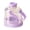 Purple, variant on Green Summer Tumbler with Ice Block Tray 2 in 1 Insulated Water Bottle and Ice Maker for Cold Drinks Beverages and Outdoor Hydration