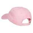 thumbnail image 3 of Mini Question Mark Embroidered Washed Cap - Pink OSFM, 3 of 5