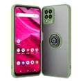 thumbnail image 2 of CoverON For T-Mobile Revvl 6 Pro 5G Phone Case, Clear Back Ring Holder Kickstand Cover, Green, 2 of 8