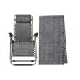 thumbnail image 1 of Jinsinto Chair Replacement Fabric, Anti Gravity Lounge Chair Cloth with Ropes, Chair Accessories Gray + rope set, 1 of 5