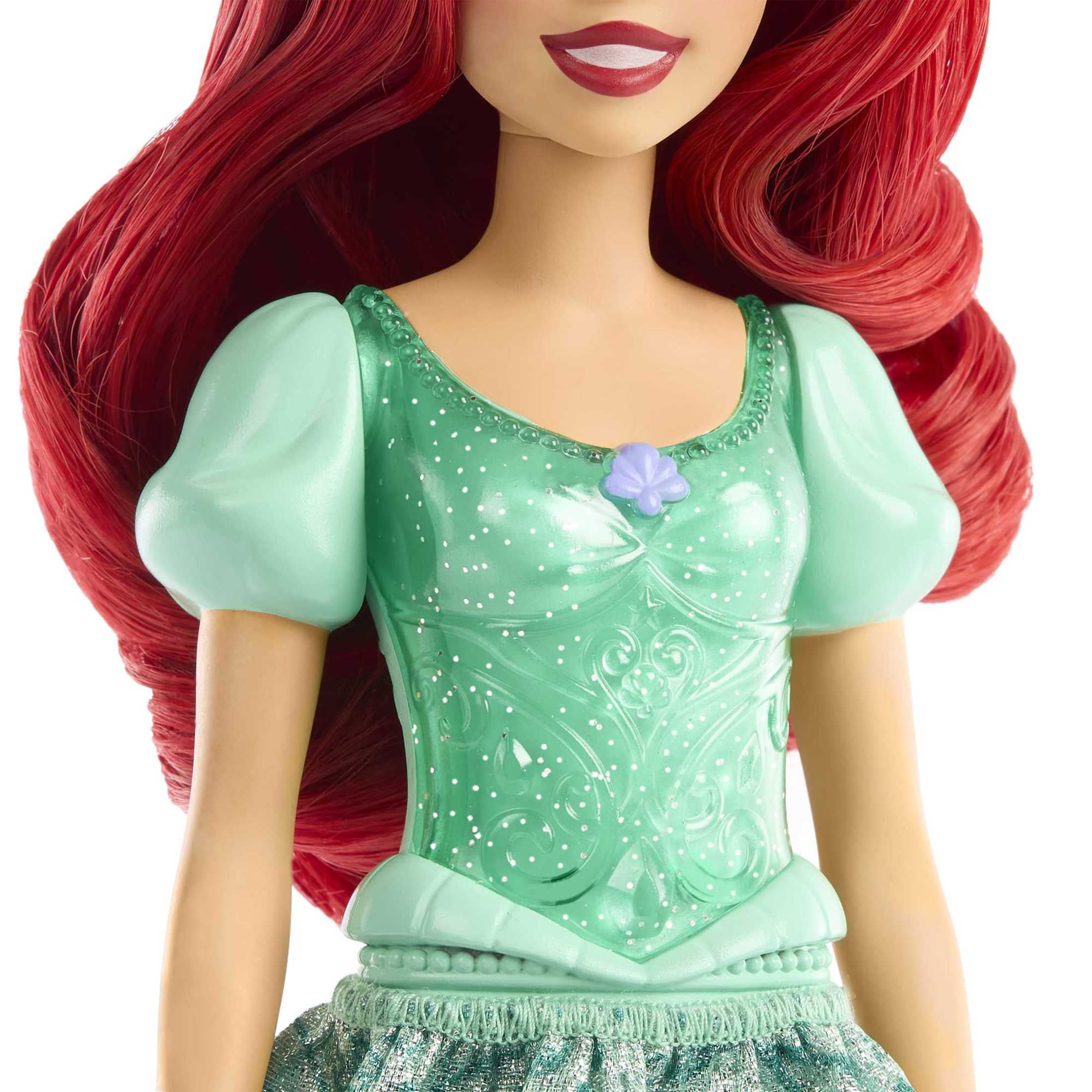 Disney Princess Ariel Doll from Little Mermaid, Red Hair, Blue Eyes, Tiara, Sparkling Look  (图4) Disney Princess Ariel Doll from Little Mermaid, Red Hair, Blue Eyes, Tiara, Sparkling Look  (图4)