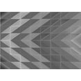 thumbnail image 1 of Ahgly Company Machine Washable Indoor Rectangle Transitional Grey Gray Area Rugs, 8' x 10', 1 of 7