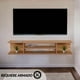 thumbnail image 5 of Mueble para TV Ilios Innova Repisa Flotante Color Maple, 5 of 9