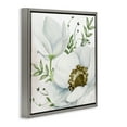 thumbnail image 4 of Stupell Industries Magnolia & Leaf Sprigs Plants & Flowers Painting Gray Floater Framed Canvas Art Print Wall Art, 25 x 25, 4 of 10