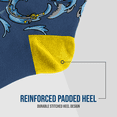 thumbnail image 3 of Busch Light Blue Fish Crew Socks, 3 of 10
