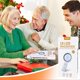 thumbnail image 2 of AIXPI Magnifying Glass with Light, 30X Handheld Large Magnifying Glass 12 LED Illuminated Lighted Magnifier for Macular Degeneration Seniors Reading I, 2 of 5