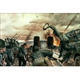 thumbnail image 1 of 24"x36" Gallery Poster, Poster printed by the US Army commemorating the capturing of the Ludendorff Bridge at Remagen 1945, 1 of 1