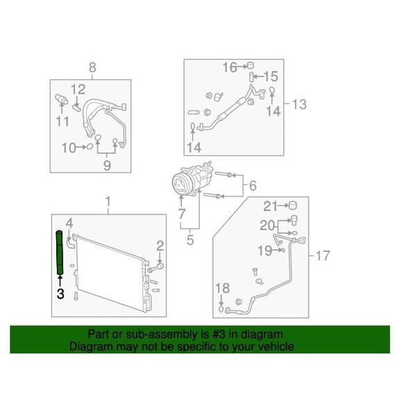 GM 25952884 Receiver & Dehydrator Asm-A/C
