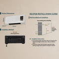 thumbnail image 6 of Wall Mount Air Conditioner on Clearance, Combined Cooling and Heating 5000 BTU AC Unit, Energy-saving Air Conditioner for Home Bedroom Office, 6 of 6