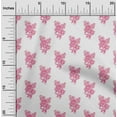 thumbnail image 1 of oneOone Silk Tabby Fabric Flower Artistic Decor Fabric Printed BTY 42 Inch Wide, 1 of 4