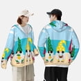 thumbnail image 4 of Lsque Gnomes On The Beach UPF 50+ Lightweight Sun Protection Men's Women's Long Sleeve Shirt, Hoodie Performance -Medium, 4 of 9