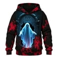 thumbnail image 4 of Weebloom Kids Halloween Hoodies For Boys Funny Graphic Fleece Toddler Hoodie Pullover Tops,Size 4-14 Y, 4 of 4