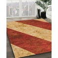 thumbnail image 3 of Ahgly Company Machine Washable Indoor Round Transitional Orange Area Rugs, 7' Round, 3 of 7