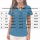 thumbnail image 3 of Blusa médica con bolsillos para mujer, color liso, manga corta, informal, cuello en V, para trabajo, 3 of 9