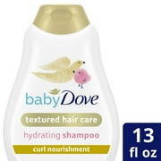 Baby Dove Textured Hair Care Baby Shampoo For baby's curly hair Curl Nourishment Tear-free and Hydrating 13 oz