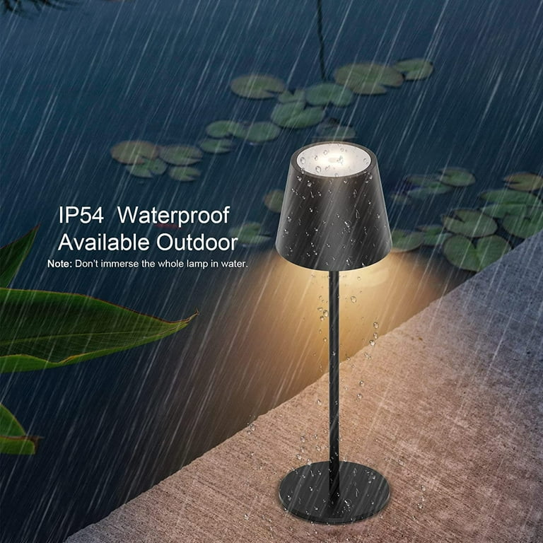 Rechargeable Lamp Cordless Table Lamp s: 6000mAh Battery Operated