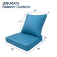 thumbnail image 2 of Juego de Cojines JMKaixin para Asiento y Respaldo de Muebles de Patio, 2 of 3
