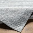 thumbnail image 3 of Hauteloom Ermita Recycled Material Living Room, Bedroom Area Rug - Contemporary - Light Slate, Gray, Charcoal - 10' x 14', 3 of 10