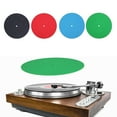thumbnail image 2 of 6.69inch Silicone Slip Mats for Phonograph Turntables Vinyls Mats Improve Antistatic Mats Improve Sound, 2 of 12