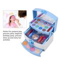 thumbnail image 1 of Predend Play Cosmetics Set Girls Makeup, With Water Soluble  No  Girls Pretend Play Cosmetics Set, Easy To Carry For Baby, 1 of 8