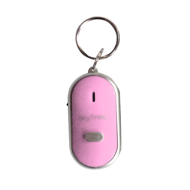 EGNMCR LED Light Torch Remote Sound Control Lost Key Finder Keychain For Key Locator Key Finder