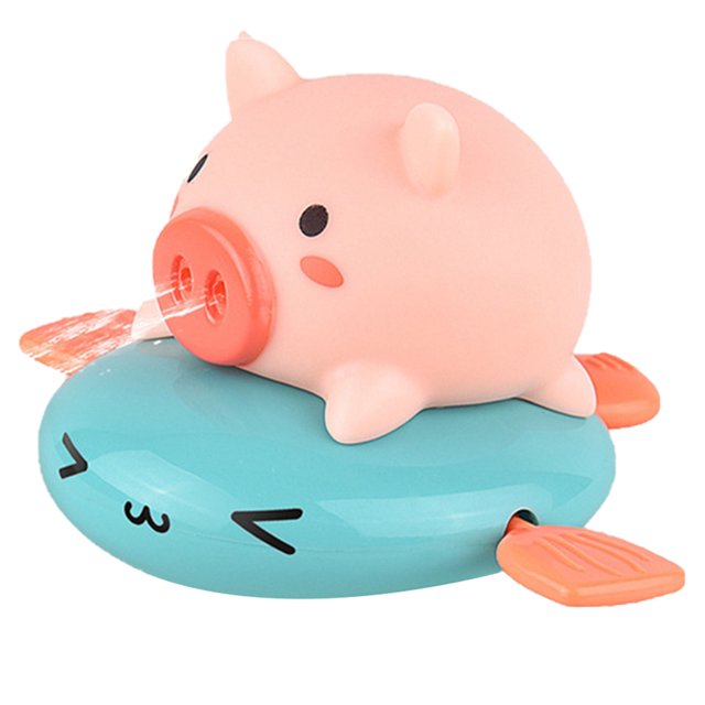 Baby Bath Toy Cute Pull String Animal Water Play Toy Bathtime Toy for Toddlers