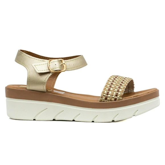 Sandalias para Mujer Lady Anacleta CH3069 beige 24.5