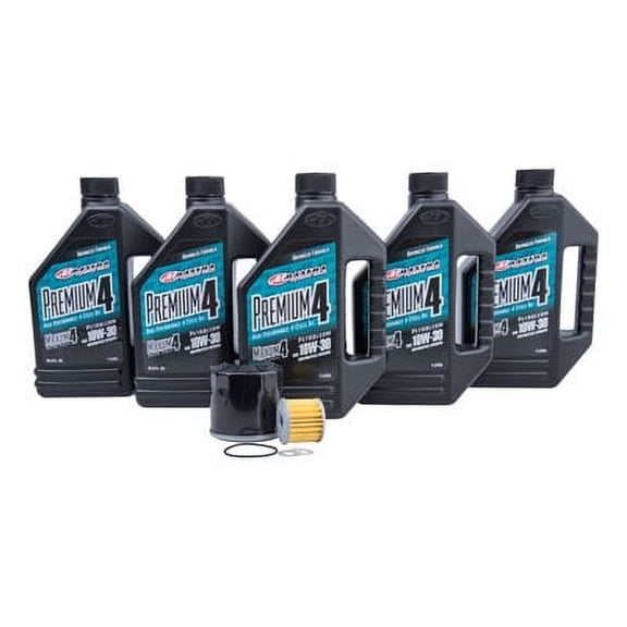 Oil Change Kit With Maxima Premium 10W-30 For Honda