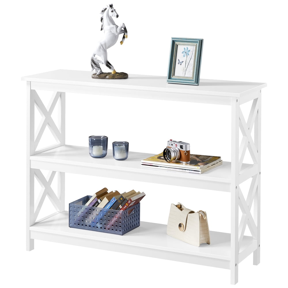 Details about   Giantex Bamboo Side Table 2-Tier Sofa End Console Table w/ Storage Shelf Bedroom 