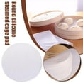 thumbnail image 3 of Ruifaya 24~48cm 1pcs Food-Grade Silicone Steamer Mat Non-Stick Cloth Round &, 3 of 9