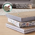 thumbnail image 5 of Kitty City Durable Mixed Cat Print Corrugated Cardboard Cat Scratching Pads, 3 Pack, 5 of 10