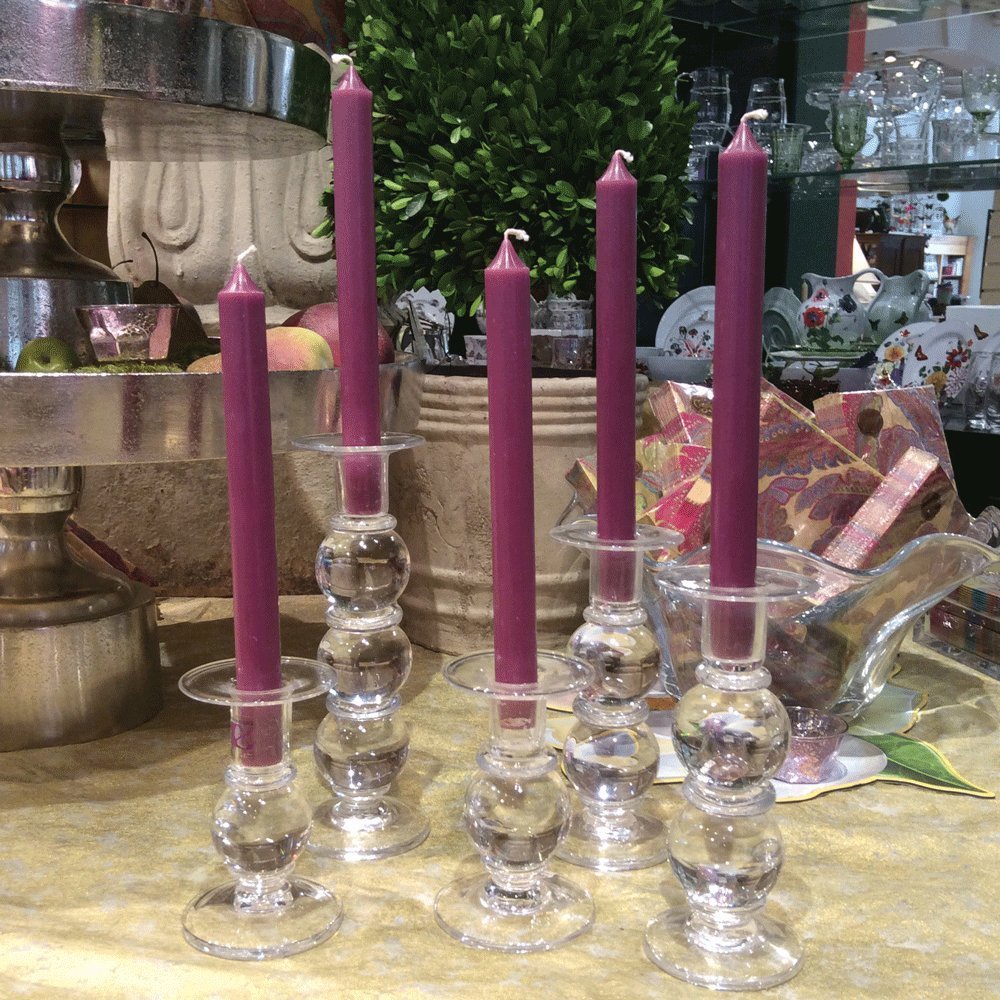 Entertaining with Caspari 10Inch Taper Dripless, Smokeless, Unscented