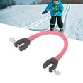 thumbnail image 1 of Ski Tip Connector, Portable Stable Ski Training Aid Professional Speed Control Compact  for Kids Pink, 1 of 7