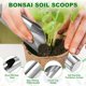thumbnail image 2 of Uxcell 1-Pack Palas de Tierra para Bonsai, Palas de Tierra de Jardín de Acero Inoxidable [Tono Plateado], 2 of 7