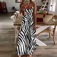 thumbnail image 3 of Animal Print Patterns Fine Art Sleeveless Dress Summer Dress Woman 2025, 3 of 7