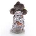 thumbnail image 5 of Topwoner Pet Soft Comfortable Lovely Pajamas For Small Medium Dogs Puppy Autumn & Winter Costume, 5 of 8