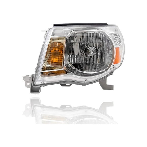 Headlight Assembly - Cooling Direct Fit/For 05-11 Toyota Tacoma (Without Sports Package) - Left Hand Driver, Clear Lens - 8115004163